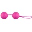 Вагинальные шарики XXL Balls, розовые - Фото №1