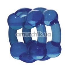 Эрекционное кольцо Stronghold Blue - Фото №1