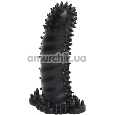Насадка на пенис Malesation Bristly Sleeve, чёрная - Фото №1