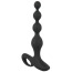 Анальная цепочка с вибрацией Black Velvets Rechargeable Anal Beads, черная - Фото №2
