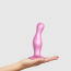Фаллоимитатор Strap-On-Me Dildo Plug Curvy M, розовый - Фото №4