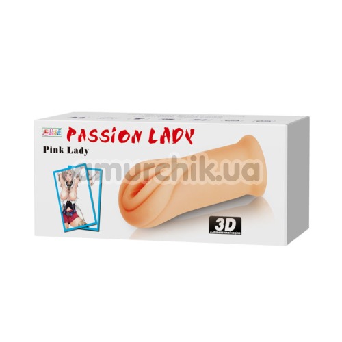 Штучна вагіна Passion Lady Pink Lady BM - 009143, тілесна