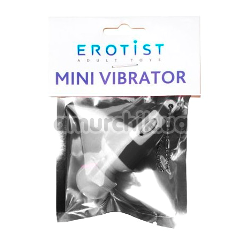 Клиторальный вибратор Erotist Adult Toys Mini Vibrator 541014, черный