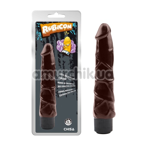 Вібратор Rubicon Ignite Vibrating Cock, коричневий