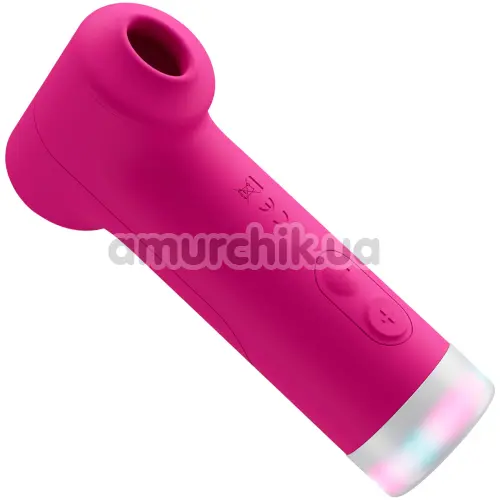 Симулятор орального секса для женщин с пульсацией Lovense Fizz, розовый