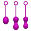 Набор вагинальных шариков Foxshow Kegel Balls Set, фиолетовый - Фото №1