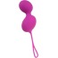 Вагінальні кульки OVO L3, рожеві - Фото №3