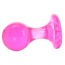 Анальная пробка Luna Balls Big, розовая - Фото №4
