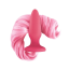 Анальная пробка с розовым хвостом Unicorn Tails Pastel, розовая - Фото №0