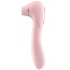 Симулятор орального сексу для жінок з вібрацією Boss Series Rechargeable Sucking Massager, світло-рожевий - Фото №2