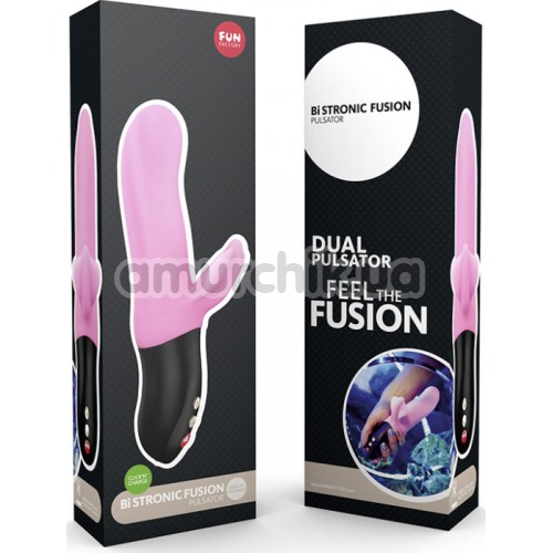 Пульсатор Fun Factory Bi Stronic Fusion, рожевий