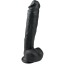 Фалоімітатор Easy Toys Realistic Dildo 26.5 см, чорний - Фото №1