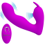 Вибратор клиторальный и точки G Pretty Love Josephine, фиолетовый - Фото №4