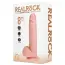 Вібратор з ротацією Realrock Realistic Vibrating & Rotating Dildo 8, тілесний - Фото №7