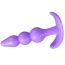 Анальна пробка Masturbation Anal Beads Massage Stick, фіолетова - Фото №3