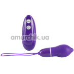 Клиторальный вибратор Sweet Smile Remote Controlled Bullet, фиолетовый - Фото №1