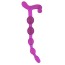 Анальный стимулятор Bendy Twist 22.5 см, фиолетовый - Фото №0