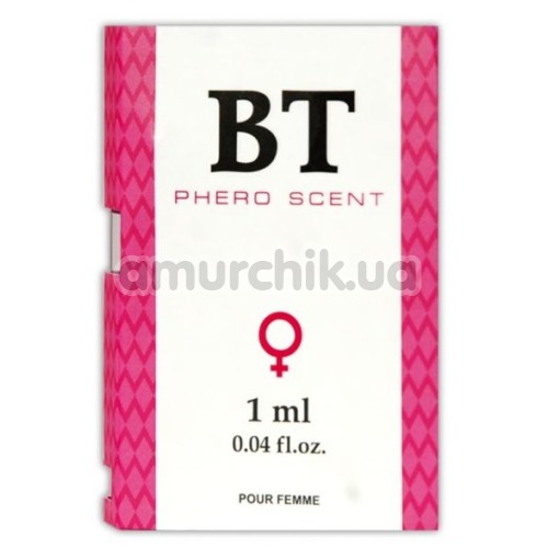 Туалетная вода с феромонами BT Phero Scent, 1 мл для женщин