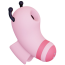 Симулятор орального секса для женщин с электростимуляцией CuteVibe Beebe, розовый - Фото №4