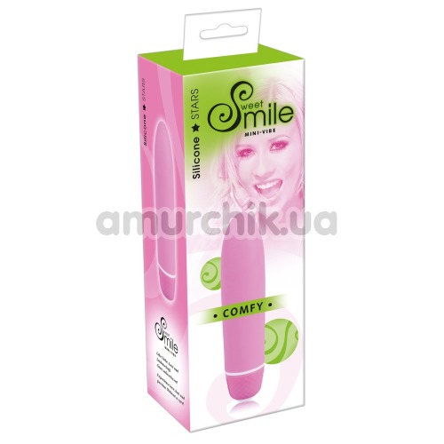 Вибратор Smile Comfy, розовый