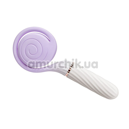 Симулятор орального секса для женщин с пульсацией Otouch Lollipop, фиолетовый