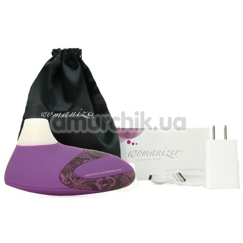 Симулятор орального секса для женщин Womanizer W500 Pro, фиолетовый