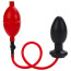 Анальный расширитель Expandable Butt Plug, черно-красный - Фото №5