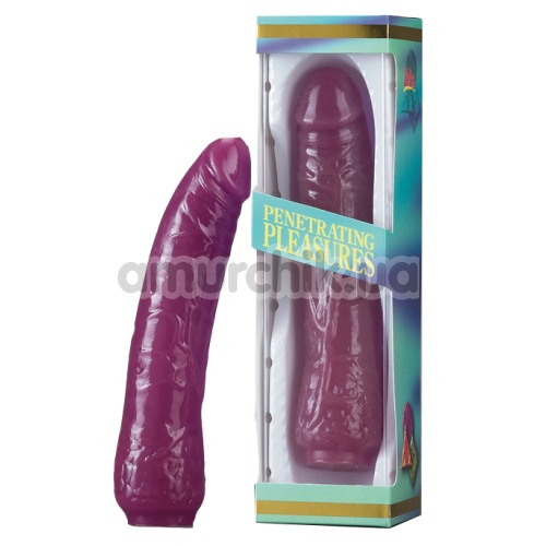 Фалоімітатор Penetrating Pleasures, 20 см фіолетовий