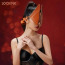 Маска лисички Lockink Vixen Blindfold, коричневая - Фото №3