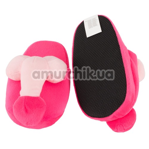 Тапочки-приколы Penis Slippers Pink