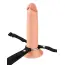 Порожній страпон Fantasy X-tensions Elite Hollow Silicone Strap-On 8, тілесний - Фото №2