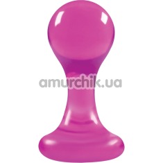 Анальна пробка Luna Balls Small, рожева - Фото №1