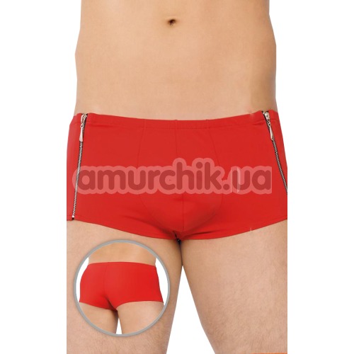 Труси-боксери чоловічі Shorts червоні (модель 4500)