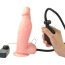 Вибратор Inflatable Realistic Cock 19.3 см, телесный - Фото №1