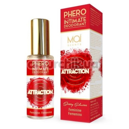 Дезодорант с феромонами для интимных зон Phero Attraction Femenino для женщин, 30 мл