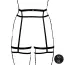 Гартеры Le Desir Amour Garter Belt With Adjustable Sliders, черные - Фото №3