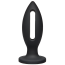 Анальная пробка Kink Lube Luge Premium Silicone Plug 6, черная - Фото №1