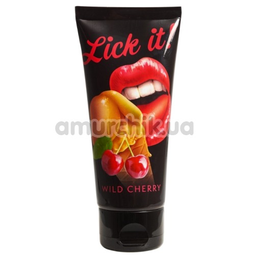 Оральний лубрикант Lick - it Wildkirsch 100 ml - Фото №1