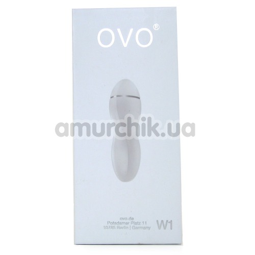 Клиторальный вибратор OVO W1, белый