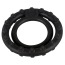 Эрекционное кольцо Steely Cockring, черное - Фото №3