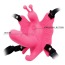 Вибратор-бабочка Ultra Passionate Harness, розовый - Фото №7