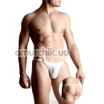 Трусы-стринги мужские Mens thongs белые (модель 4487) - Фото №1