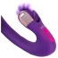 Вибратор клиторальный и точки G с подогревом Javida Warming Vibe with Clit Teaser, фиолетовый - Фото №6