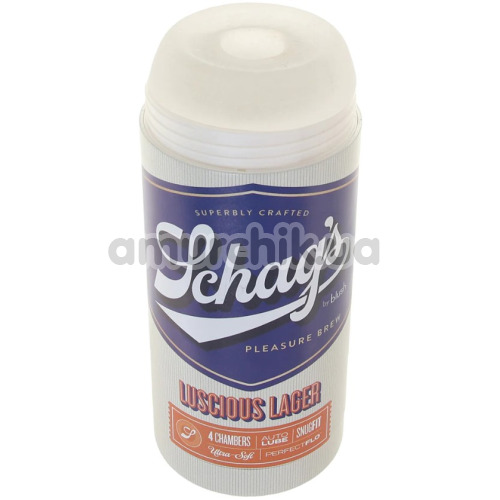 Мастурбатор Schag's Luscious Lager, прозрачный