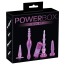 Набор из 4 предметов Power Box Anal Kit, фиолетовый - Фото №7