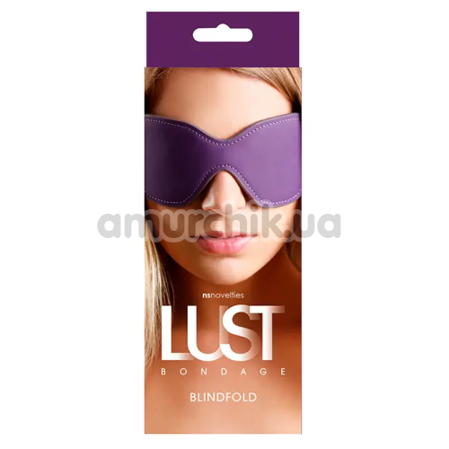 Маска на глаза Lust Bondage Blindfold, фиолетовая