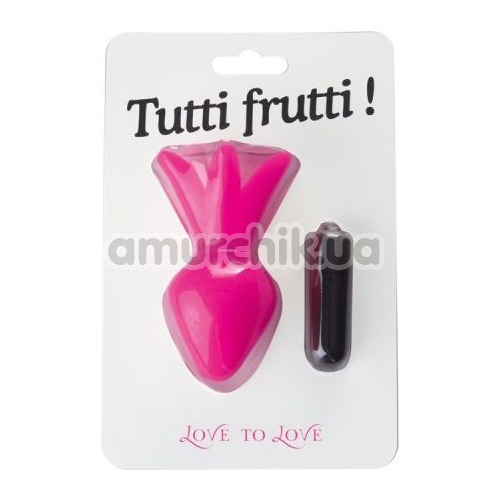 Анальна пробка з вібрацією Love To Love Tutti Frutti, рожева