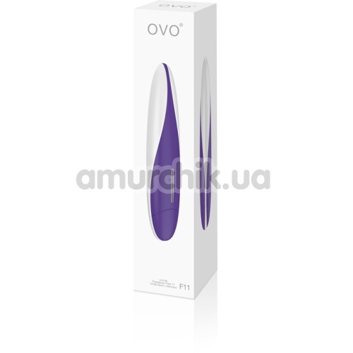 Вібратор OVO F11, фіолетовий