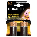 Батарейки Duracell С, 2 шт - Фото №1