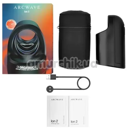 Вакуумный симулятор орального секса Arcwave Ion 2, черный